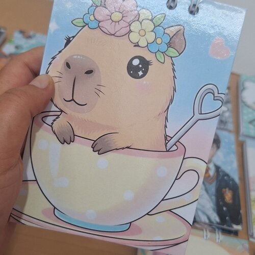 Bloquinho de notas Capivara
