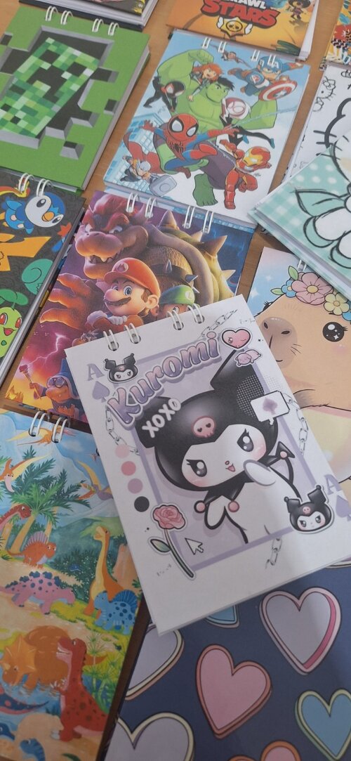 Bloquinho de notas Kuromi