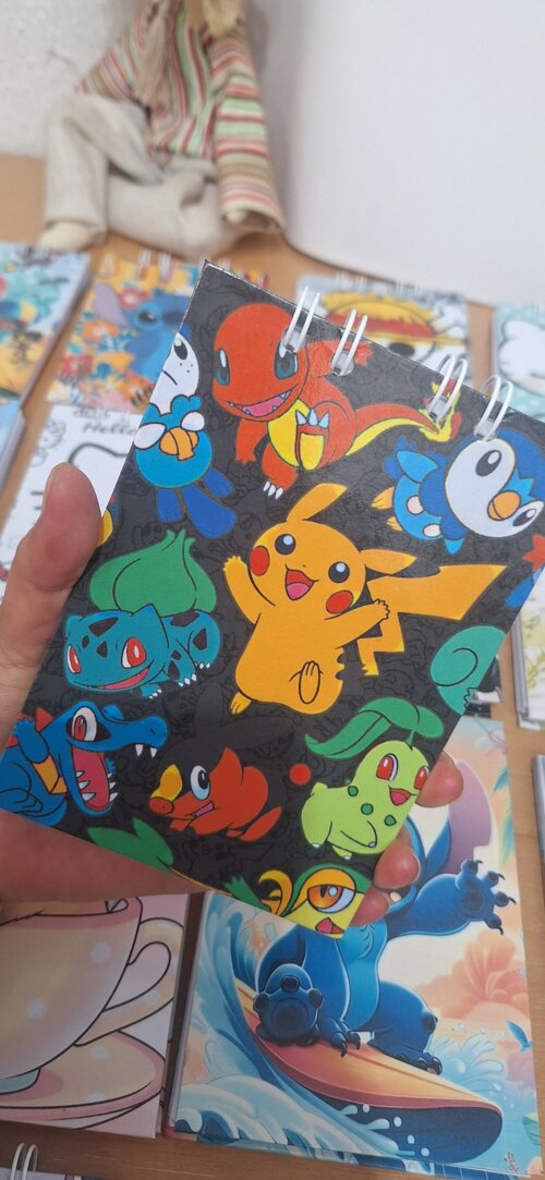 Bloquinho de notas Pokémon