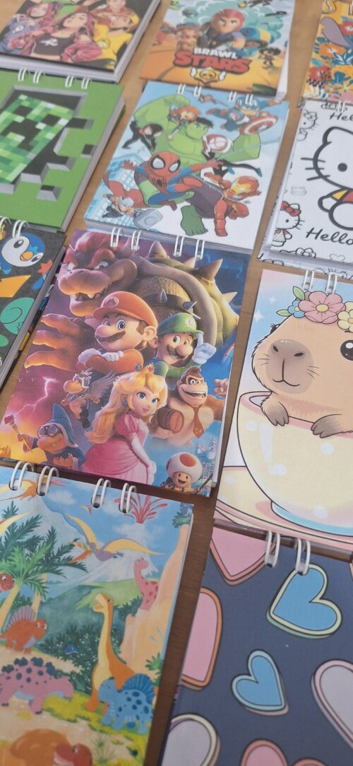 Bloquinho de notas Super Mário