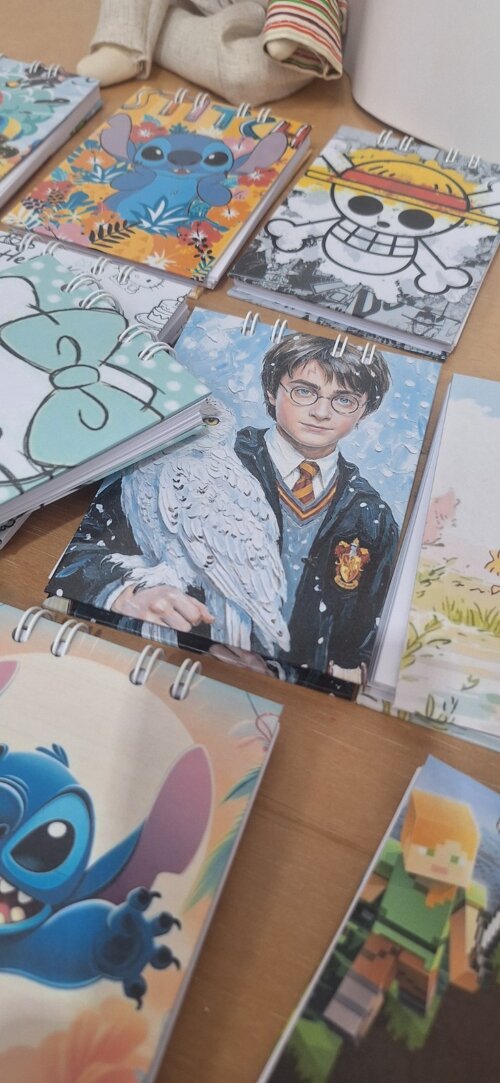 Bloquinho de notas Harry Potter