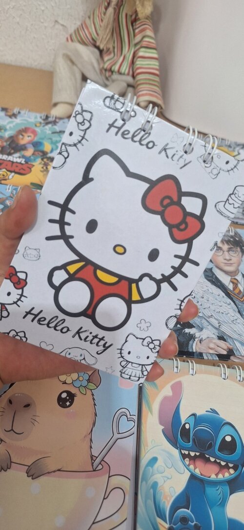 Bloquinho de notas Hello Kitty