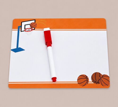 Lousinha mágica basquete lembrancinha de aniversário com caneta permanente com apagador