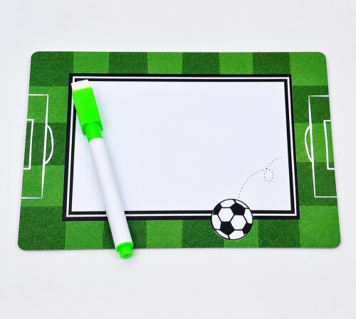 Lousinha mágica futebol lembrancinha de aniversário com caneta permanente com apagador