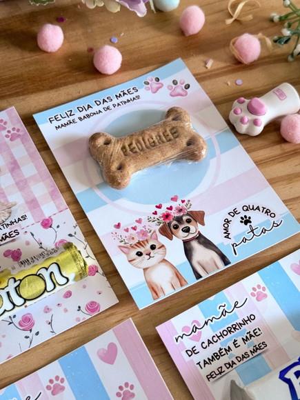 Card/cartão para Lembrancinha Mãe de Pet - Dia das Mães