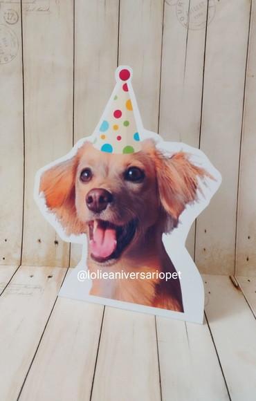 Kit Bandeirola com Foto, Topper e Display com Foto Flora