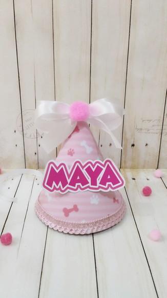 Kit Chapeuzinho e Topper para Bolo Aniversário Cachorro