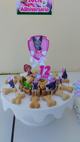 Kit Festa Aniversário Cachorro Caramelo Skye