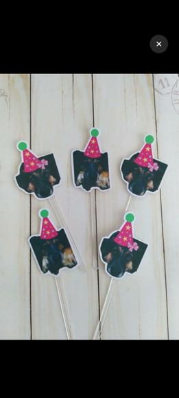 Kit Festa Aniversário Cachorro Topper Bolo e Display