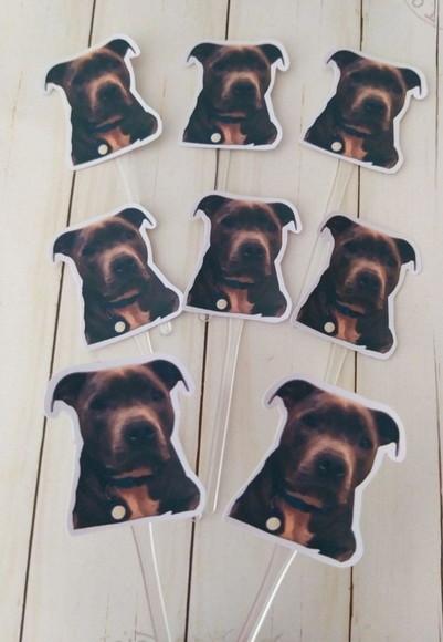 Topper para Docinhos Pet Cachorro com Foto