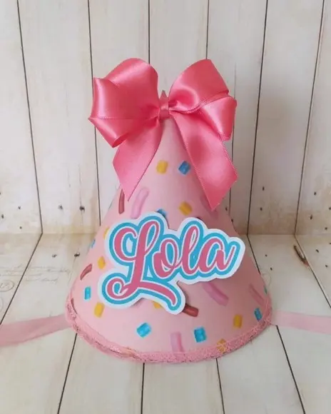 Chapeuzinho Aniversário Cachorro Personalizado Confeitaria