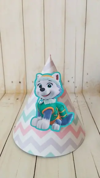 Chapeuzinho Aniversário Pet Personalizado Everest Skye