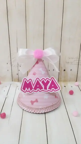 Kit Chapeuzinho e Topper para Bolo Aniversário Cachorro