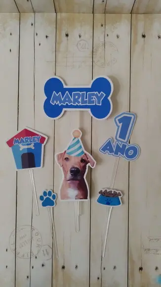Kit Festa Aniversário Pet Cachorro Marley