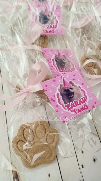 Tag para Lembrancinha Aniversário Cachorro