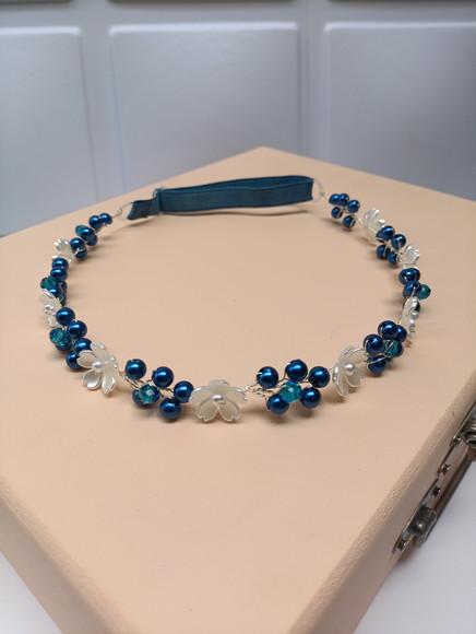 Tiara Infantil Vitoria Azul Marinho