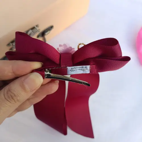 Laço Juliana Adulto e Infantil Marsala