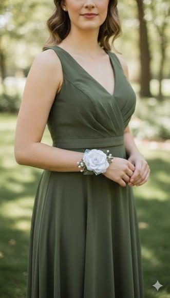 Corsage Branco