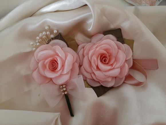 Kit Corsage e Lapela Rose