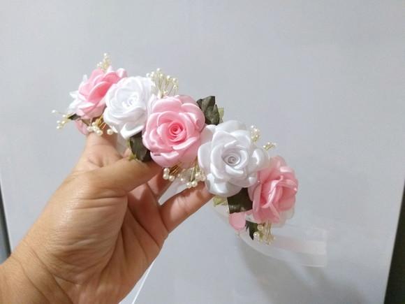 Coroa de flores Isadora