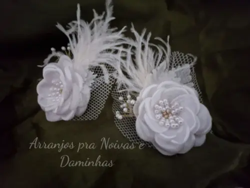 Fascinator Branco