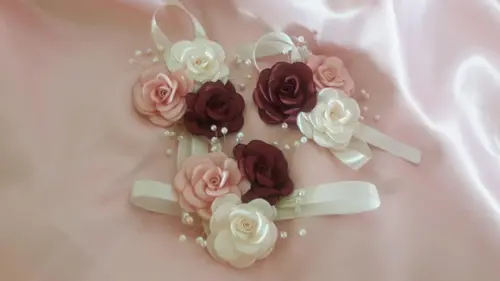 CORSAGES TRIO ROSINHAS
