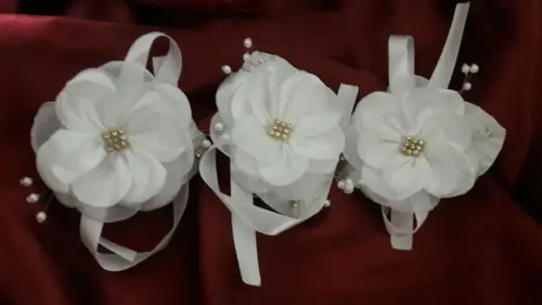 Corsage flores hibisco