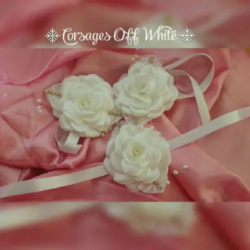 CORSAGES PARA NOIVAS E MADRINHAS