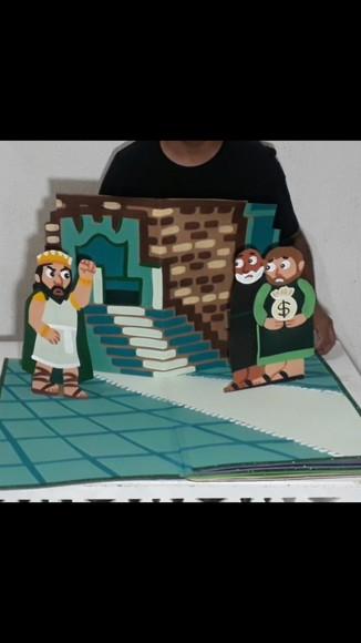 Balaão -bíblia Pop-up Gigante