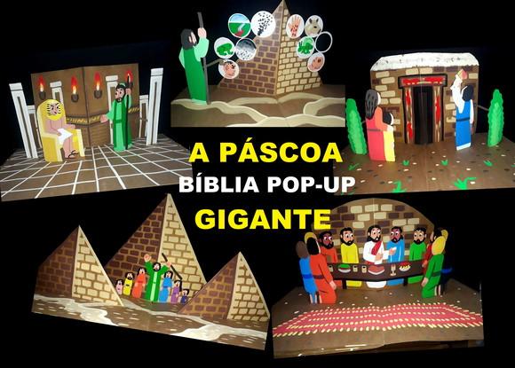 Bíblia Pop-up Gigante - a Páscoa