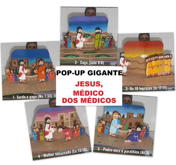 Bíblia Pop-up Gigante - Médico dos Médicos