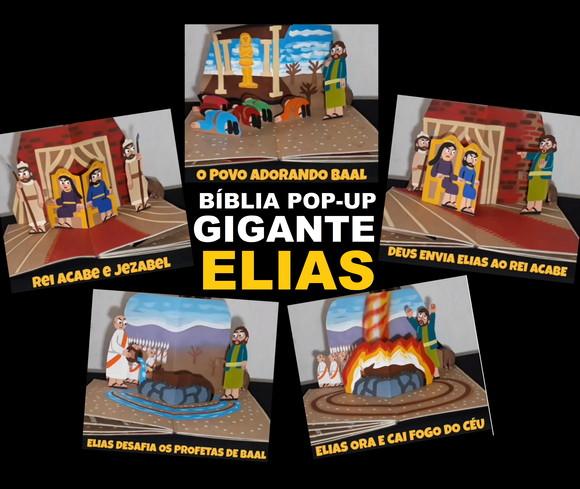 Elias - Bíblia Pop-up Gigante