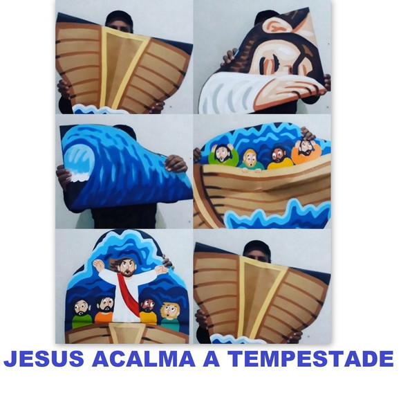 Jesus Acalma a Tempestade