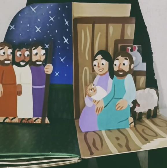 Natal-bíblia Pop-up Gigante
