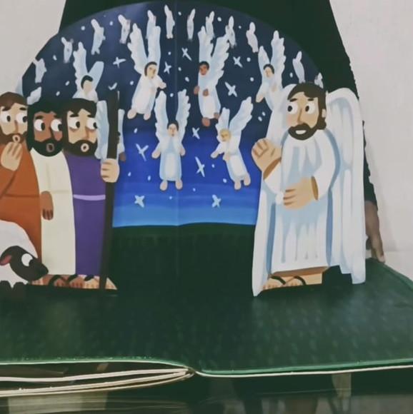 Natal-bíblia Pop-up Gigante