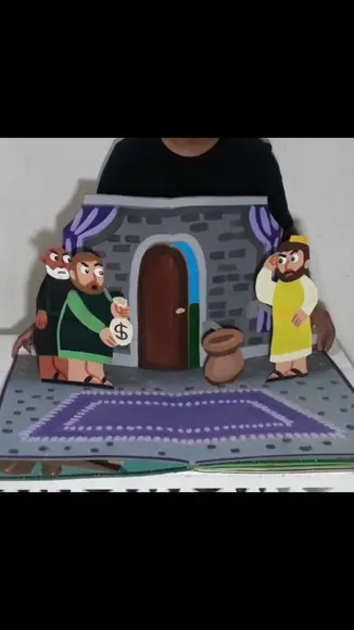 Balaão -bíblia Pop-up Gigante