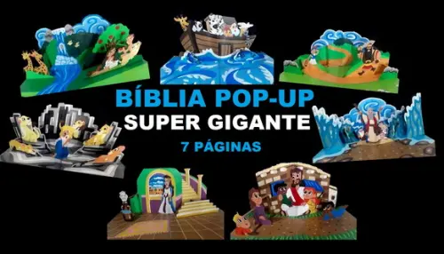 Bíblia Mega Gigante Pop-up