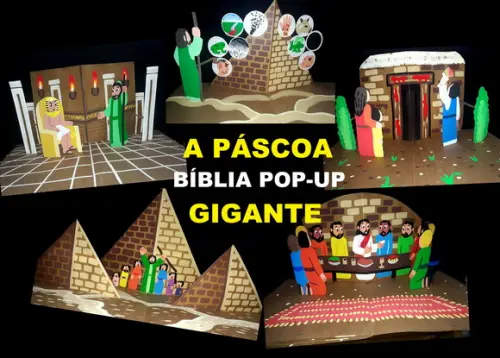 Bíblia Pop-up Gigante - a Páscoa