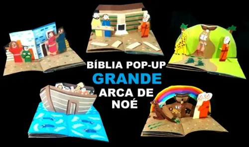 BÍBLIA POP-UP GIGANTE - ARCA DE NOÉ