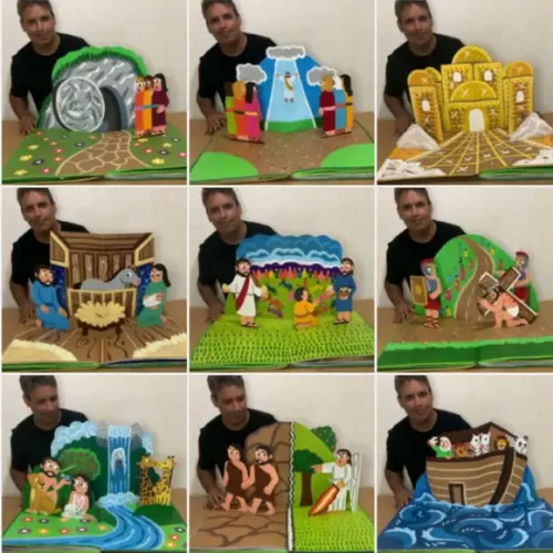 Bíblia Pop-up Gigante - Edição Especial 9 Pág.