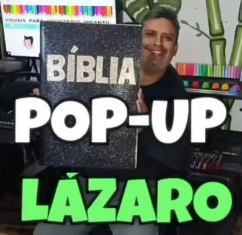 Bíblia Pop-up Gigante - Lázaro