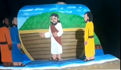 Bíblia Pop-up Grande - Jesus Acalma a Tempestade
