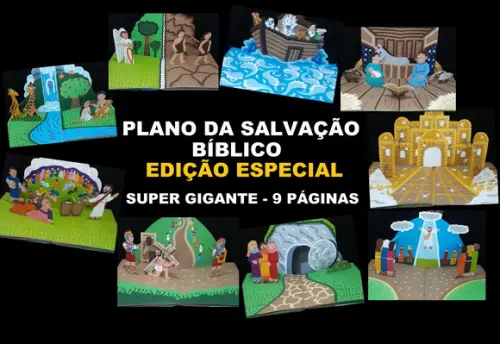 Bíblia Super Gigante - Edição Especial 9 Páginas