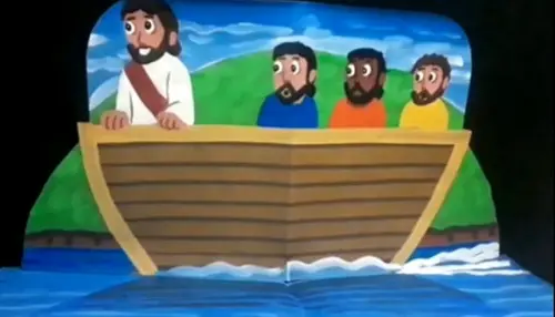 Bíblia Pop-up Grande - Jesus Acalma a Tempestade