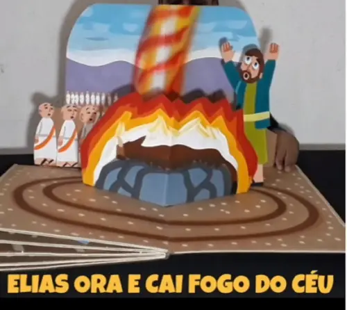 Elias - Bíblia Pop-up Gigante