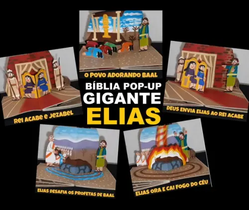Elias - Bíblia Pop-up Gigante