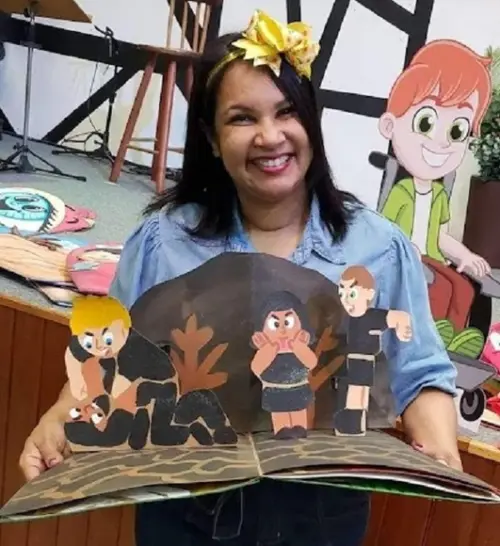 Livro sem Palavras Pop-up - Grande