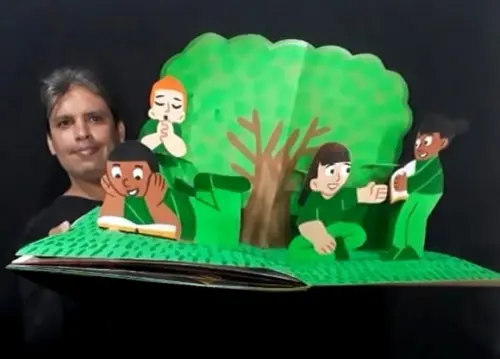 Livro sem Palavras Pop-up Gigante