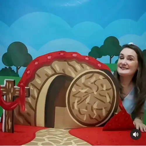 Livro sem Palavras Pop-up Super Gigante