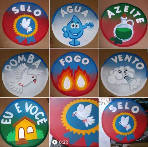 Símbolos do Espírito Santo Santo